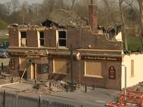 YAS HART attend Leeds pub explosion